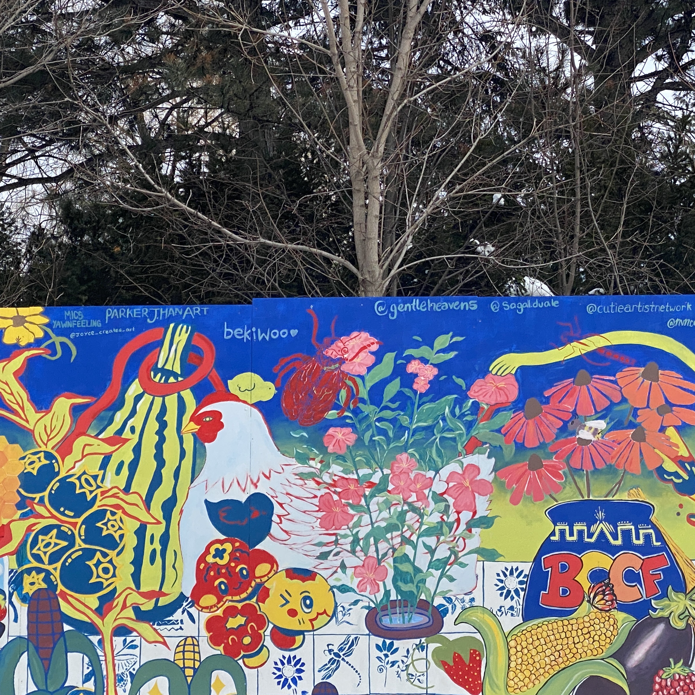 Blackcreek farm mural