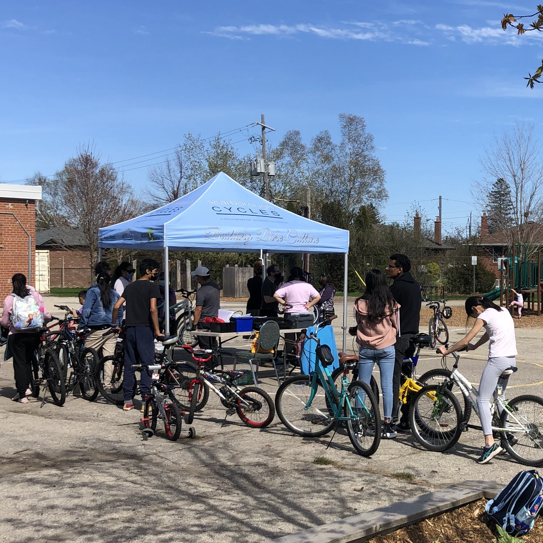 Community bike clinic
