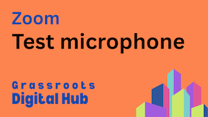 Image of video about how to use the microphone in Zoom