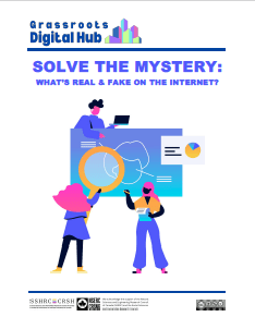 What's real and fake - Worksheet image